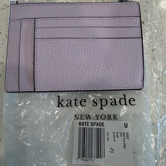 Kate Spade Lavender Card Holder - Picture 2 of 4